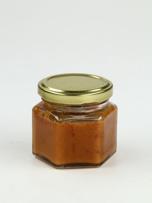 Подарочный набор новогодний С Новым Годом: крем-мёд 2 шт.?120 г, варенье 100 мл., чай 3 шт.?25 г