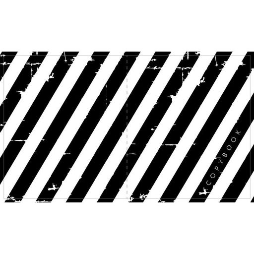 Цена за 10 шт. Тетрадь 96 листов в клетку, Calligrata, Black and White, МИКС  фото 5