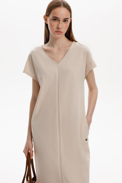 ЕВТ 5030/бежевый платье жен