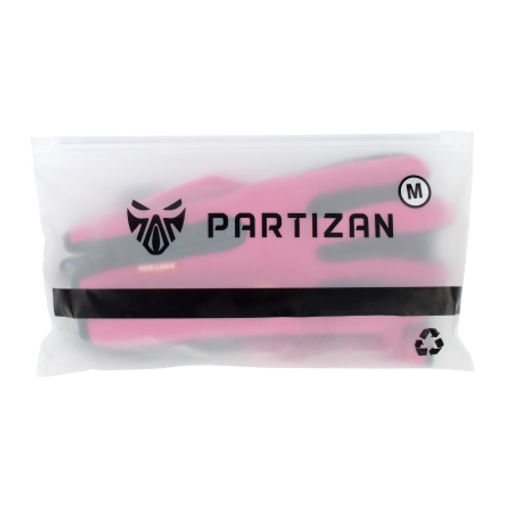 Велосипедные перчатки PARTIZAN теплые осень/зима с замком /A0001 / Размер M / Цвет: Розовый - ГалеонТрейд фото 3