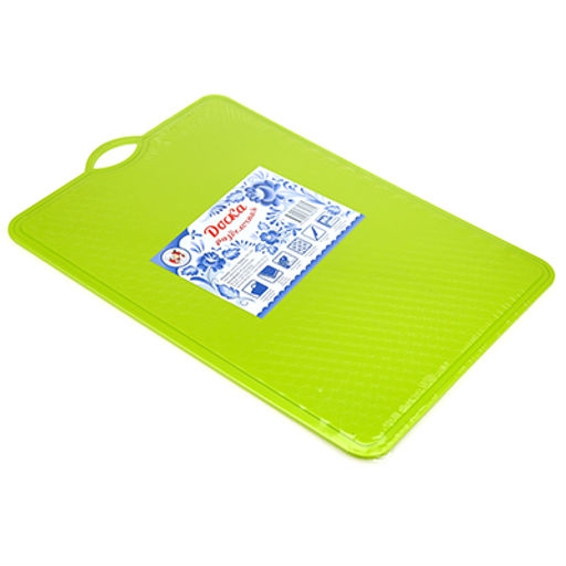 Доска разделочная пластмассовая 26х36см, цвета микс (Россия) - Домашняя мода фото 2