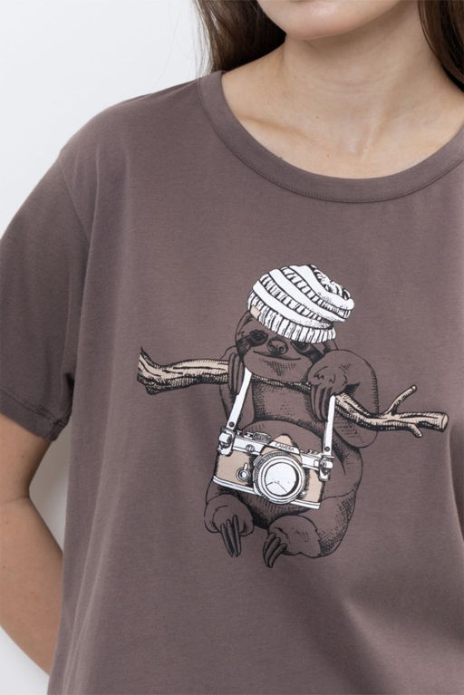 ФУТБОЛКА ЖЕНСКАЯ арт. 5501W-20247.3H-137.1281 - Almando melado фото 3