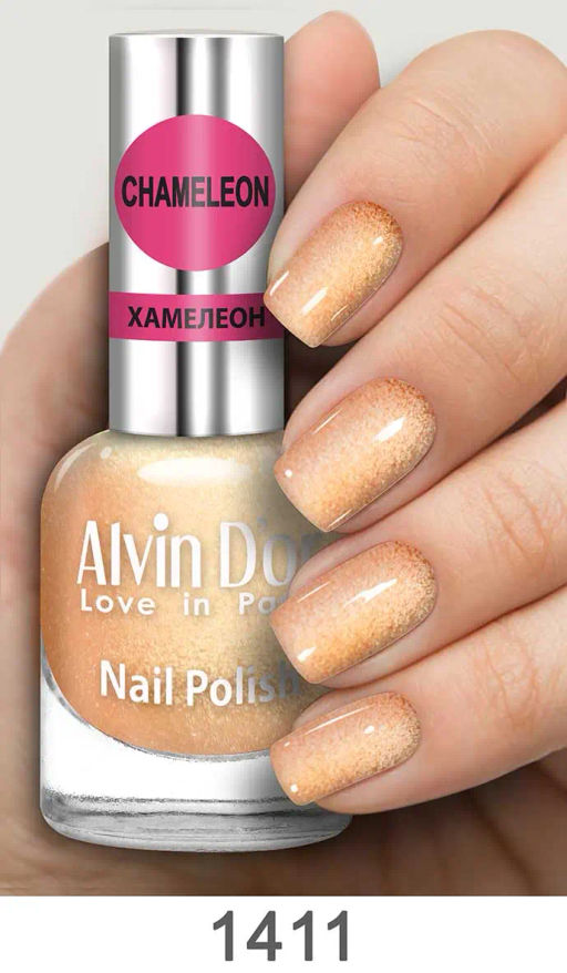 Alvin Dor (ADN-14) Лак д/н Хамелеон 15мл. (тон 1411)