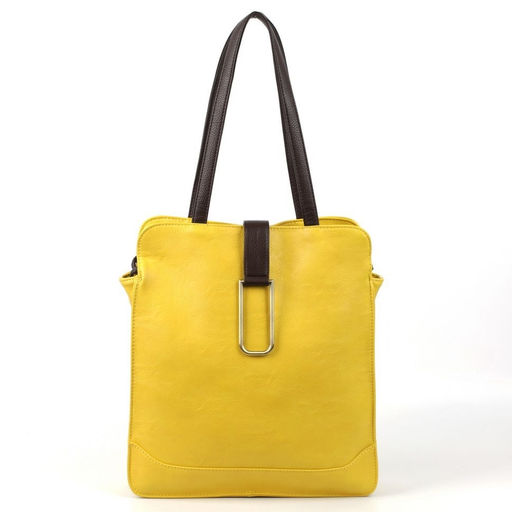 Женская сумка шоппер из эко кожи с косметичкой 0075-11 - Cidirro фото 3