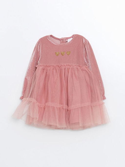 Uzun Kollu T?t? K?z Bebek Elbise