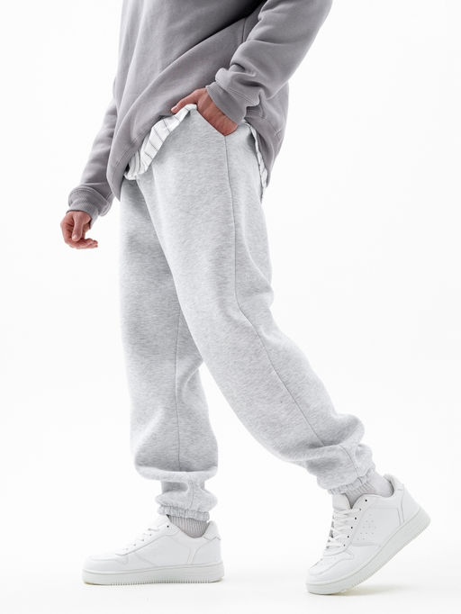 Брюки муж.арт.1157-1,серый меланж - Binita фото 2