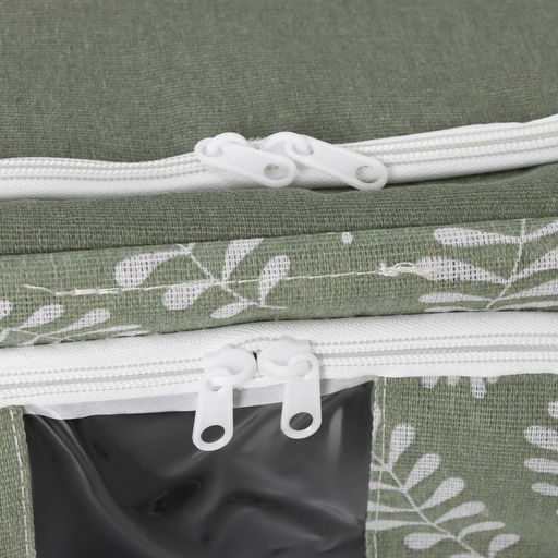 Кофр для хранения вещей Доляна Leaves, 392920 см, 24 л, зелёный  фото 8