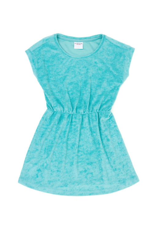 K_z _ocuk Mint Havlu Kuma_ _rme Elbise Sepette S_rpriz _ndirim - U.s. polo assn фото 3