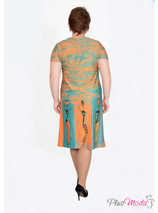 Платье Модель №20А размеры 46-64 - Plusmoda фото 6