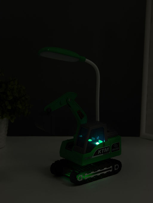 Ночник "Экскаватор" 8хLED 3Вт 5V USB АКБ 2 режима, точилка 7х11х31 см