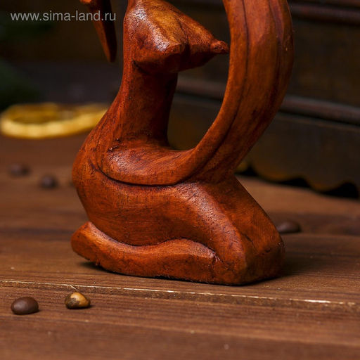 Сувенир Поцелуй, 15?9?3.5 см, дерево