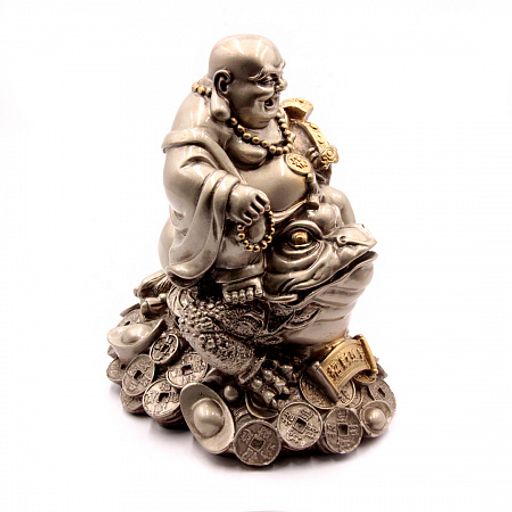 Хотей на жабе богатства наделяет людей успехом и везением 21см-19см 1,970кг ХРУПКОЕ