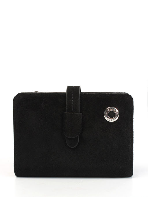 LACCOMA кошелек LA-2091-Z-черный натуральная замша