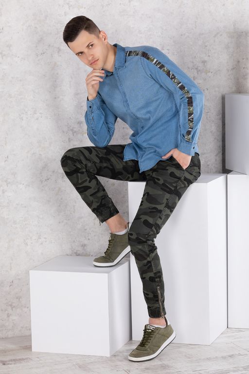 рубашка 
 17.2240-MAVI - Tricko фото 5