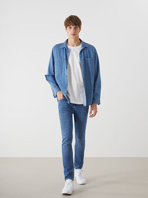 750 Slim Fit Erkek Jean Pantolon