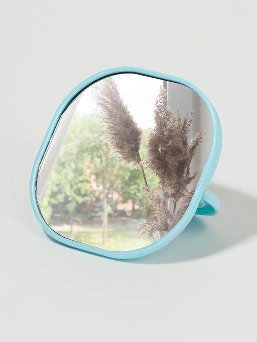 Зеркало карманное «Узор», с подставкой, 8×8 см, МИКС