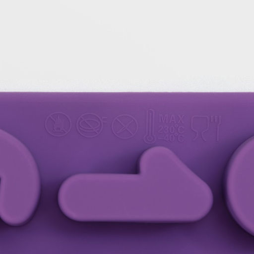 Форма для шоколада Доляна Цифры, силикон, 16?16?2 см, 20 ячеек (2.9?2.2 см), МИКС  фото 7