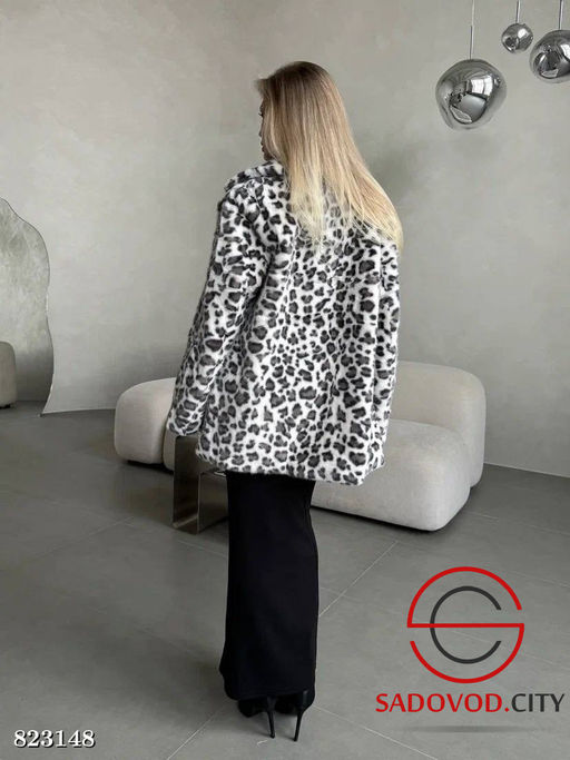 Шуба женская из искусственного меха