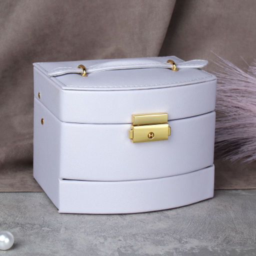 Шкатулка для украшений 16х13х12 см / JH051 /уп 48/ - Галеонтрейд фото 6