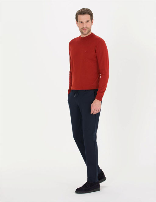 Lacivert Ex. Slim Fit Kuma_ Pantolon