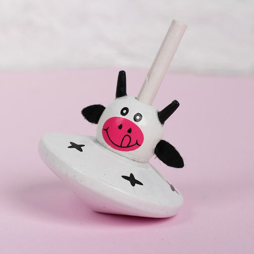 Волчок «Весёлые зверята», МИКС