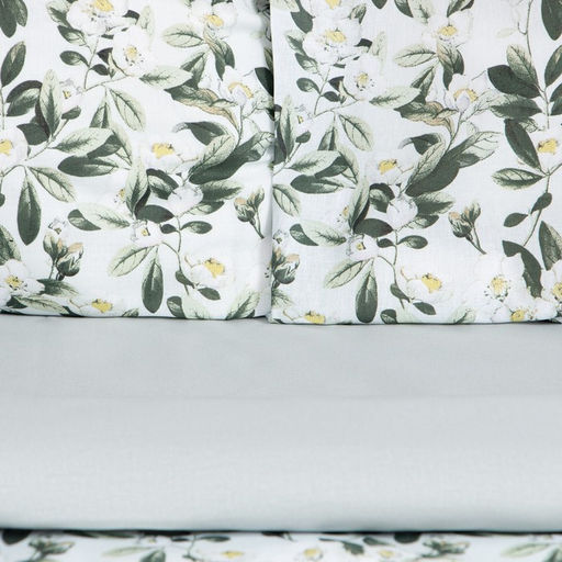 Постельное бельё Этель Евро Jasmine 200х217 см, 220х240 см, 70х70 см -2 шт, поплин фото 9