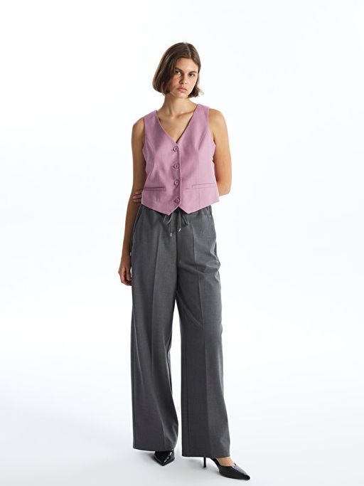 Beli Lastikli Rahat Kal?p Kad?n Pantolon