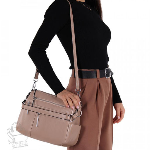 Сумка женская кожаная 7795VG l.pink Vitelli Grassi в Новосибирске фото 2