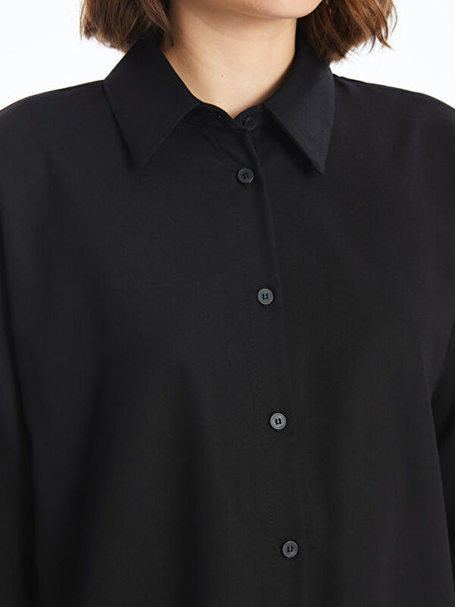 D?z Oversize Kad?n G?mlek Tunik