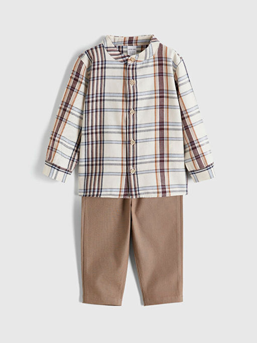 Hakim Yaka Erkek Bebek G?mlek ve Pantolon