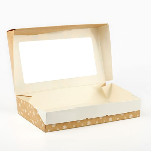 Цена за 5 шт. Коробка складная «Сладкого Нового года», 20 х 12 х 4 см