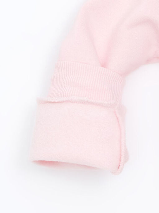 Bisiklet Yaka Bask?l? K?z ?ocuk Sweatshirt