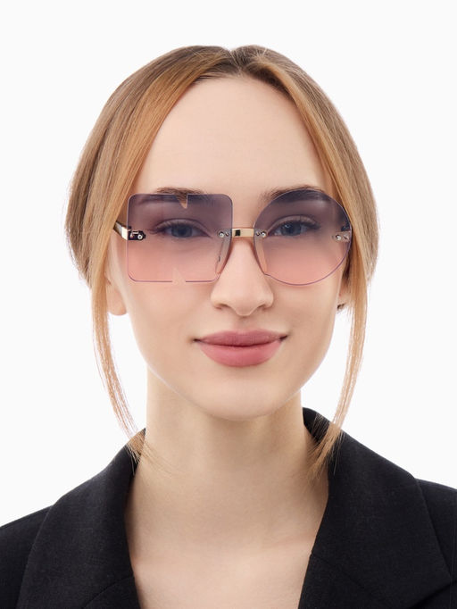 Очки солнцезащитные женские, дужка 12.2 см, ширина 12.3 см, линза 5.2?5.3 см - Simaland фото 4