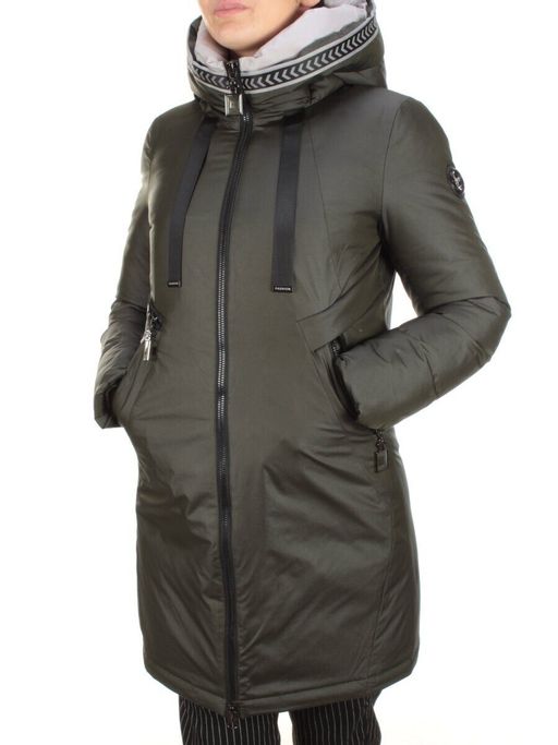 9903 SWAMP Пальто зимнее женское AIGELIYA (200 гр. холлофайбер)