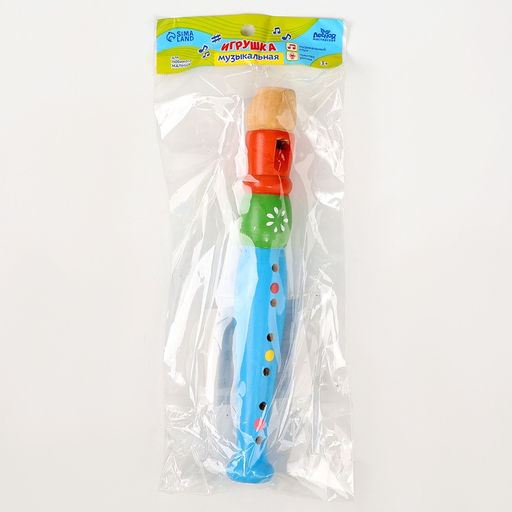 Музыкальная игрушка «Дудочка средняя», цвета МИКС