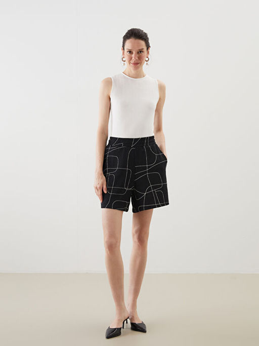 Bisiklet Yaka Dokulu Kad?n Atlet