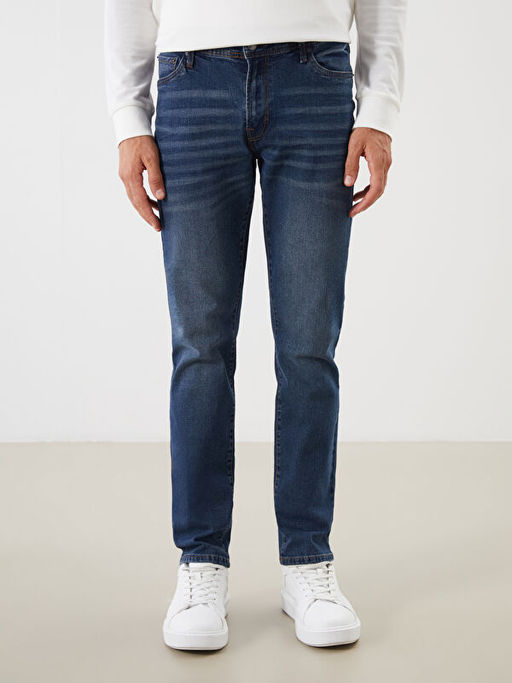 Slim Fit Erkek Jean Pantolon