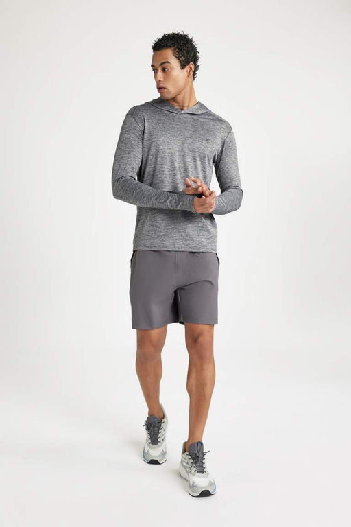 DeFactoFit Спортивная толстовка приталенного кроя с капюшоном  фото 5