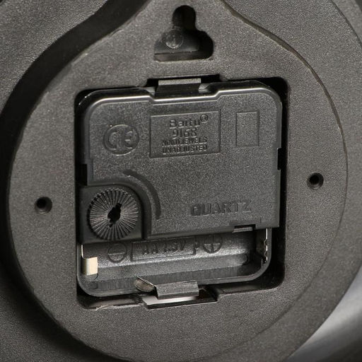 Часы настенные, серия: Кухня, «Чайник», d=15 см, 25×29 см, чёрные