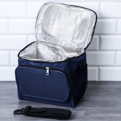 Сумка с эффектом сохранения холода, тепла/термосумка / DFB110blue /уп 50/ 26*17*24, 10 л - ГалеонТрейд фото 3