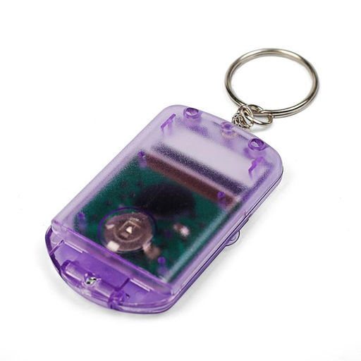 Калькулятор - брелок с крышкой, 8-разрядный, тонированный, МИКС