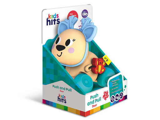 Развивающая игрушка Kids Hits Игрушка-каталка Олень  фото 4