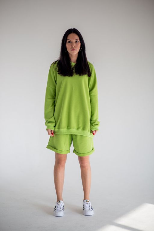 ткань джульетта, Костюм Костюм, лайм - Knitka wear фото 3