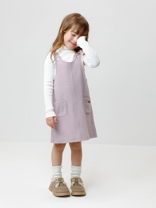 КР 5955/сиреневый 3304 к619 сарафан для дев