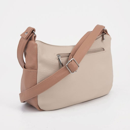 Сумка кросс-боди на молнии, цвет бежевый - Simaland фото 2