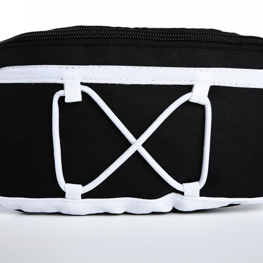 Сумка поясная со шнуровкой, цвет чёрный - Nazamok фото 6