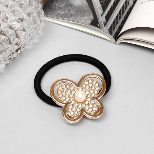 Цена за 6 шт. Резинка для волос «Имоджин», бабочка, 5 см