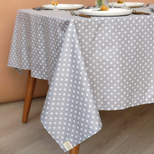 Скатерть Этель Звёзды 110х149 см, 80% хл, 20% пэ, сатин 110 г/м2  фото 2