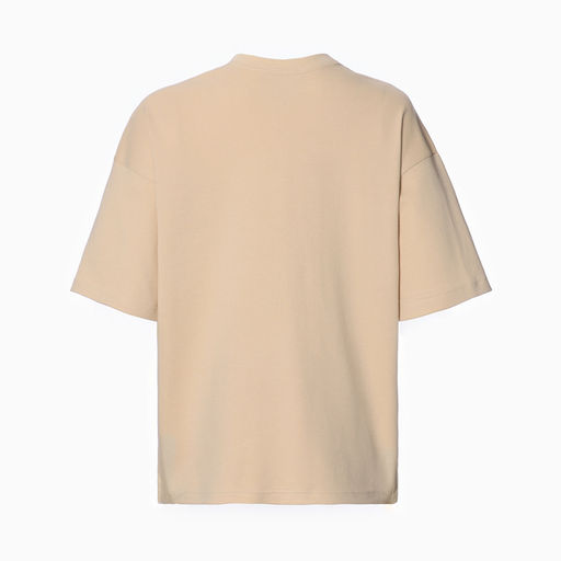 Футболка женская MIST Coordinates, размер L-XL, бежевая