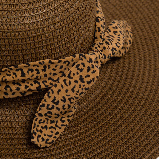 Шляпа женская MINAKU Leopard цвет коричневый, р-р 56-58  фото 7